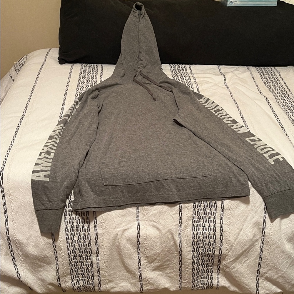 American Eagle Outfitters Charcoal Hoodie